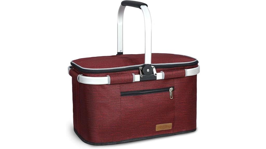 large insulated leak proof basket