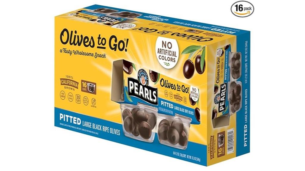 large pitted olive cups