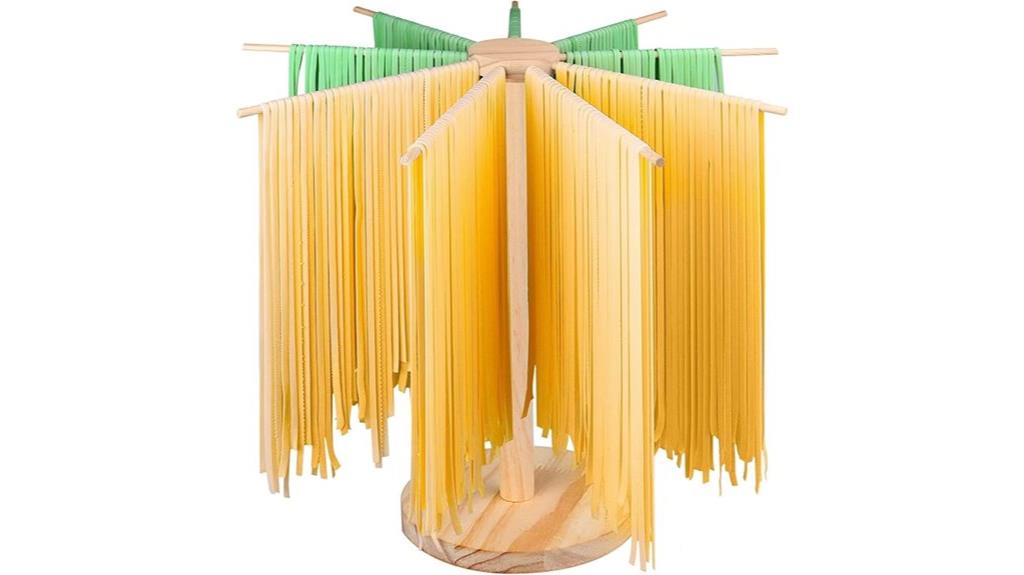 large wooden pasta dryer