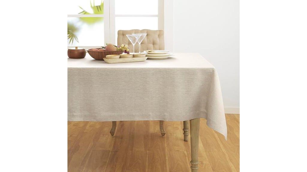 linen tablecloth 60x108