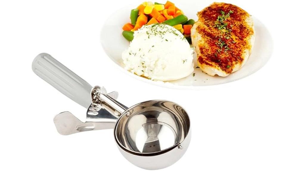 lux stainless steel scoop