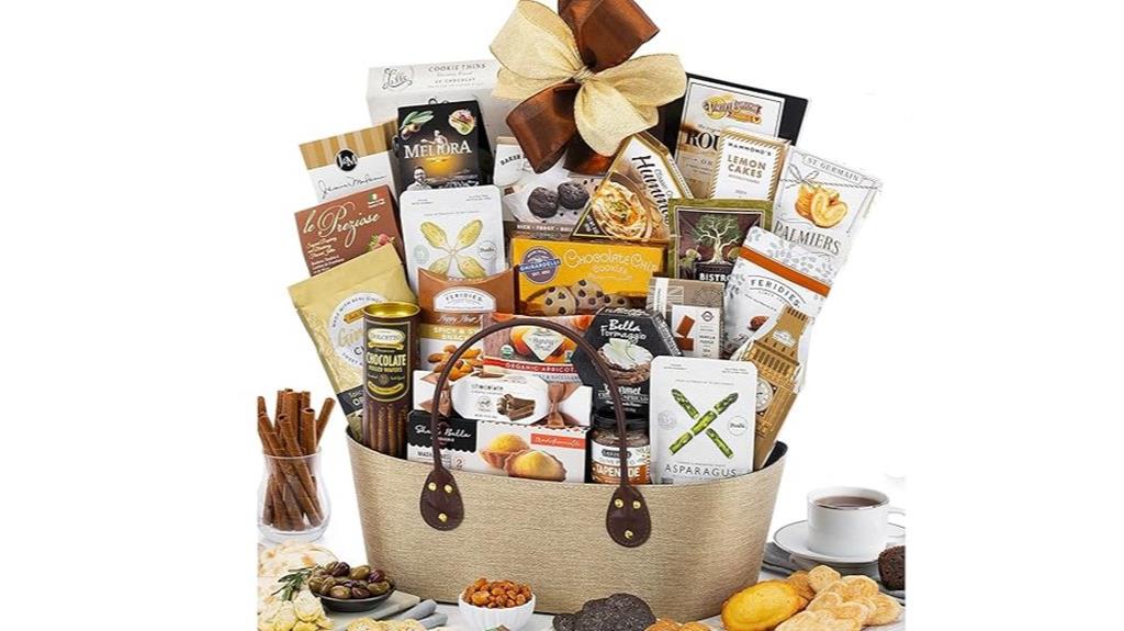 luxury gourmet gift basket
