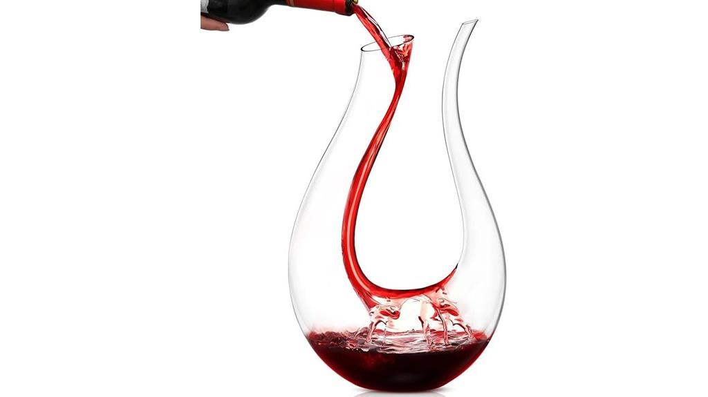 luxury lead free crystal decanter