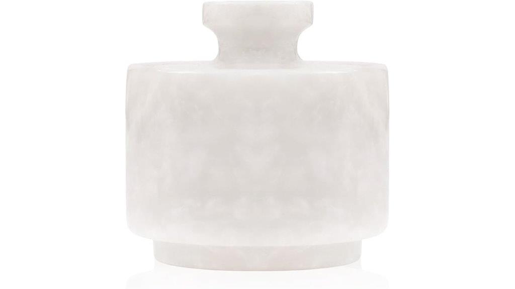 marble salt cellar set