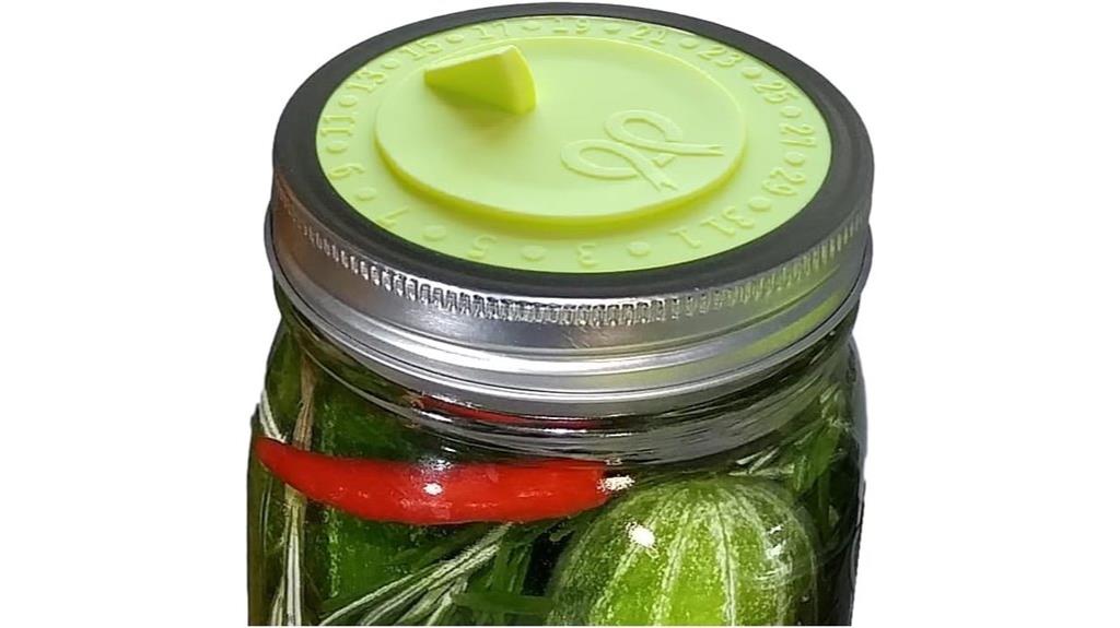 mason jar fermentation lids