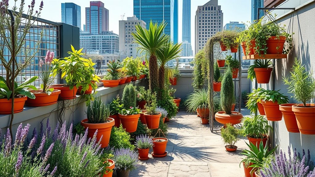 maximize vertical urban gardens