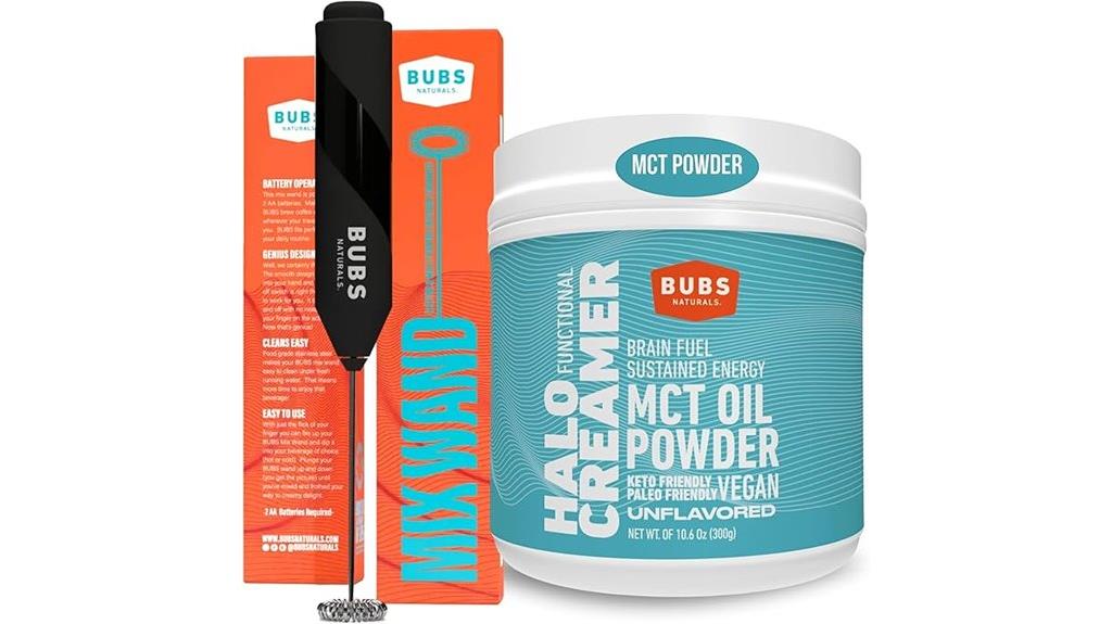 mct powder with frother