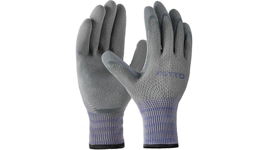 men s gardening gloves 3 pairs