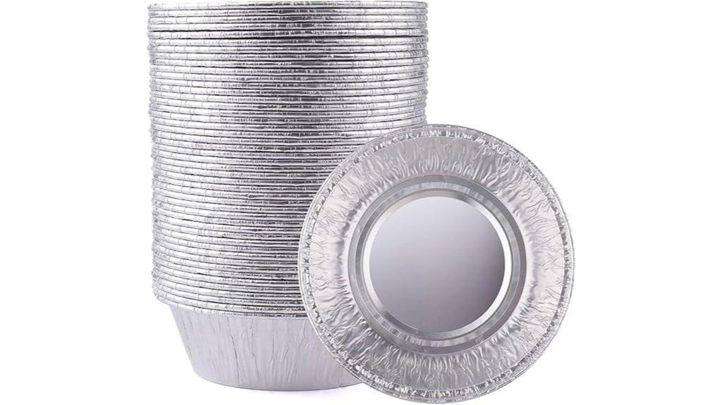 mini aluminum pie pans