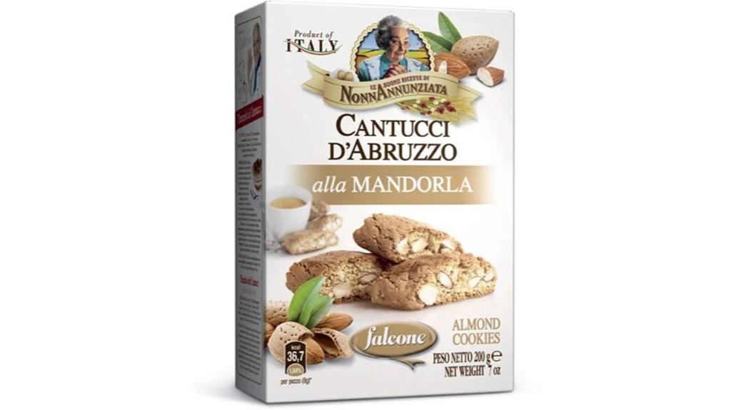 mini italian almond biscotti