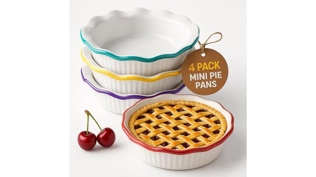 mini pie pan set