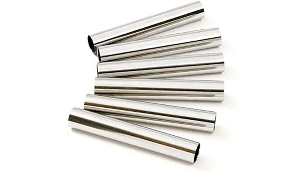 mini stainless steel cannoli molds