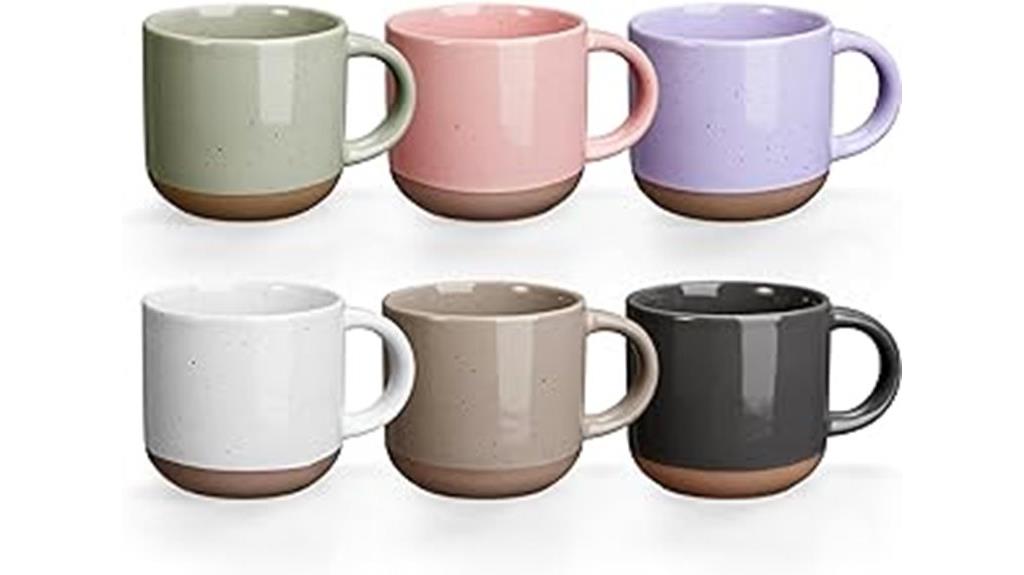 morandi ceramic espresso set