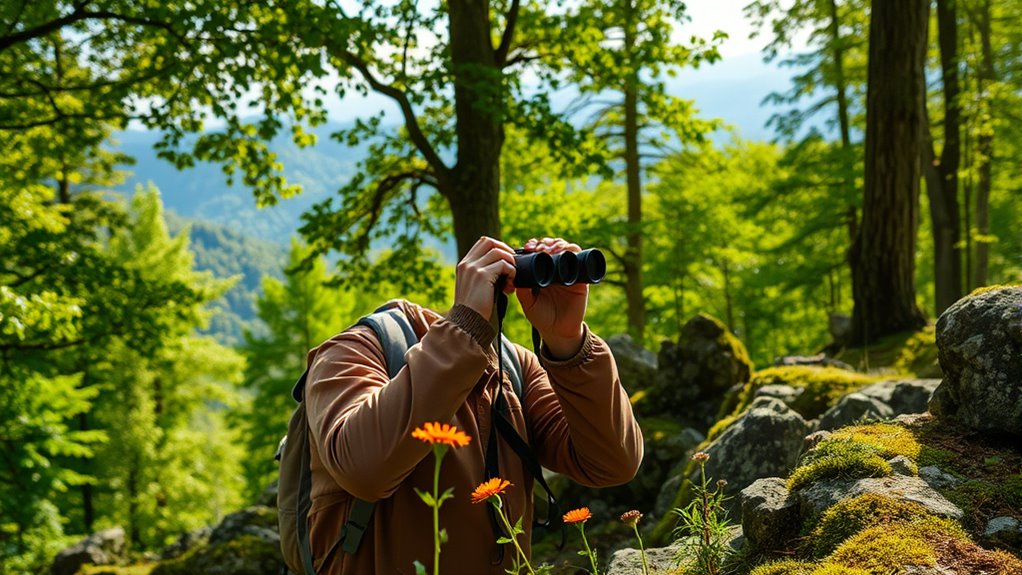mountain forest birdwatching paradise