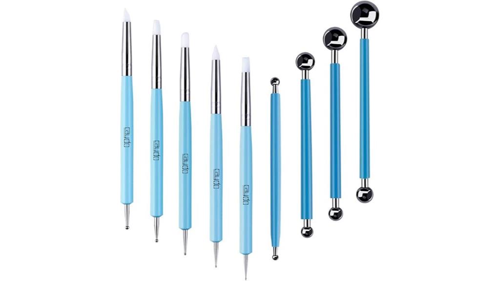 nine piece stylus tool set