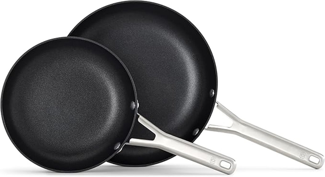 nonstick frying pan set