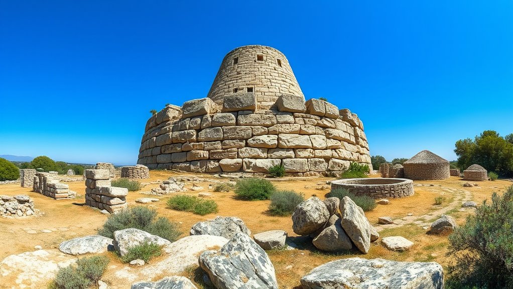 nuragic construction and innovations