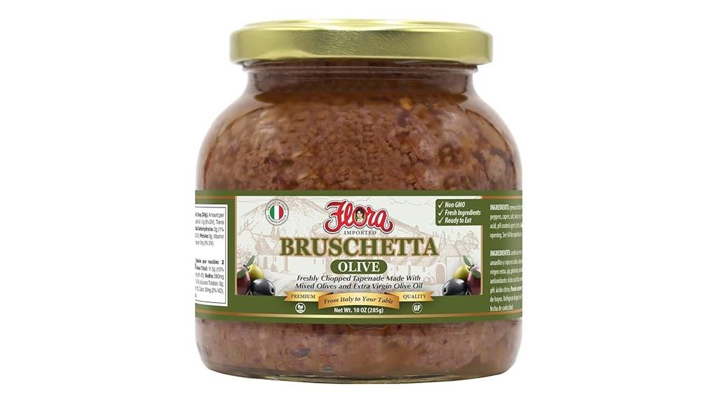 olive tapenade bruschetta spread