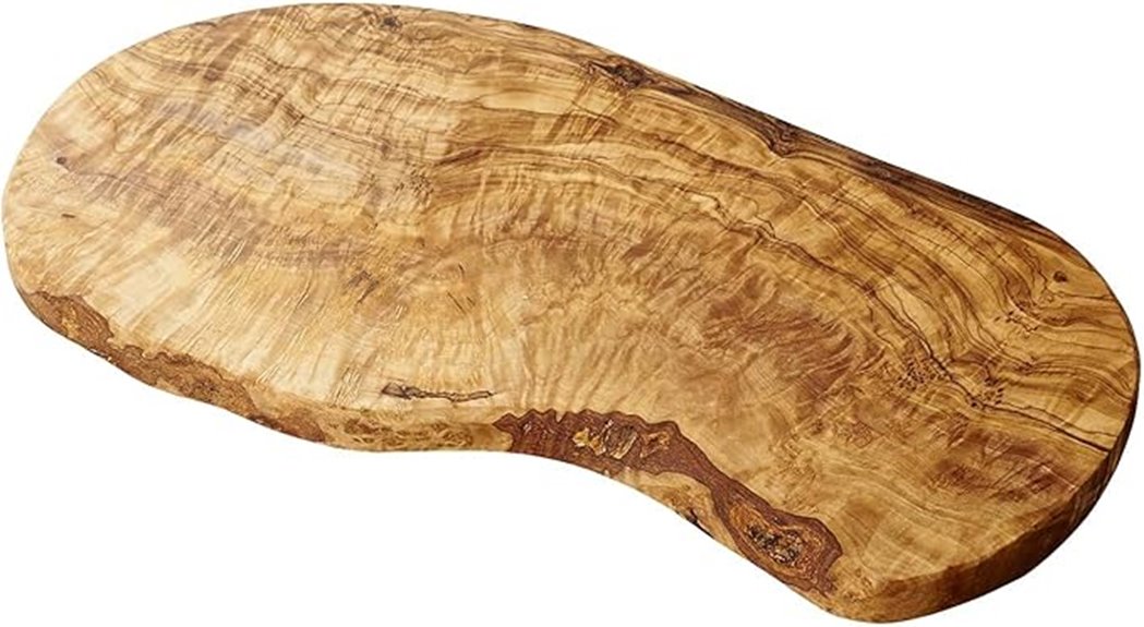 olive wood cheese board