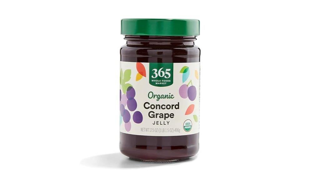 organic concord grape jelly