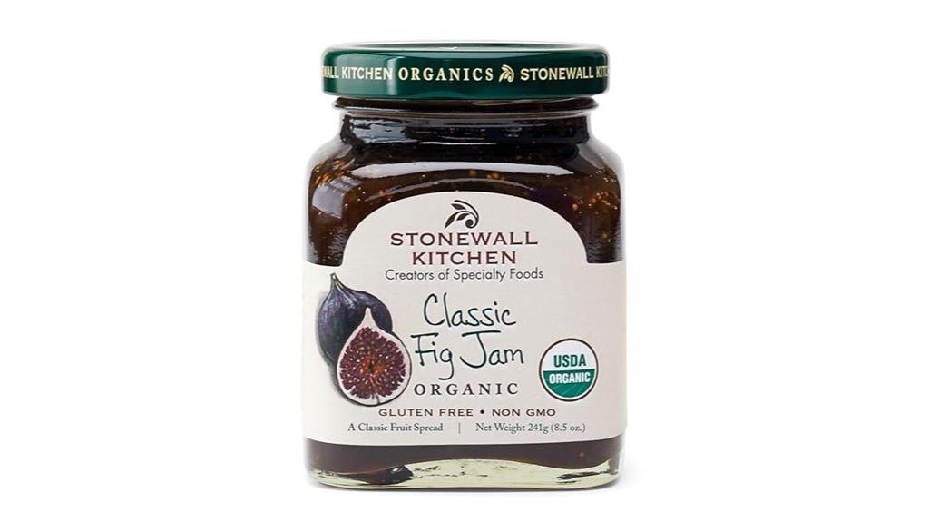 organic fig jam 8 5oz