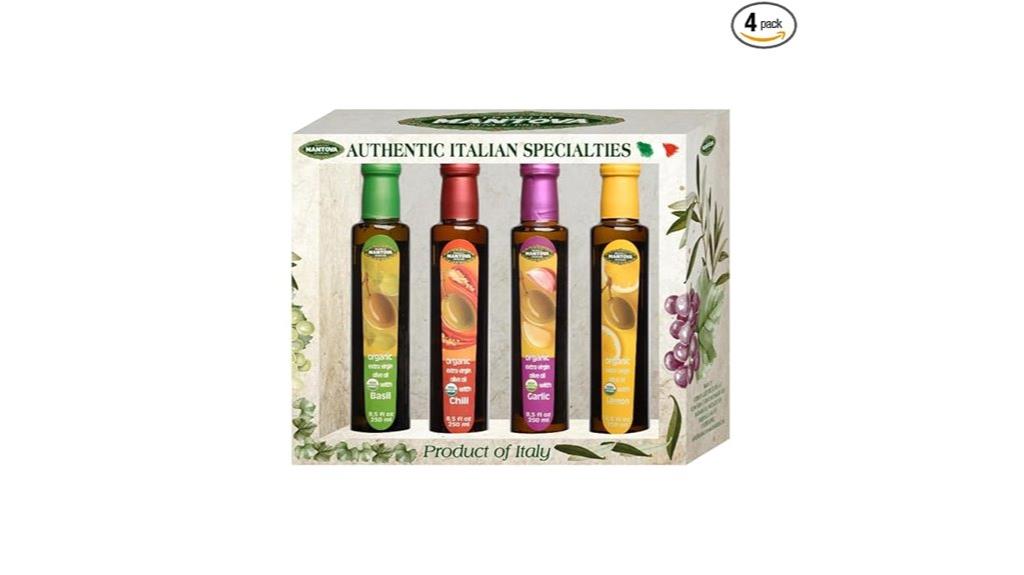 organic flavored olive oils