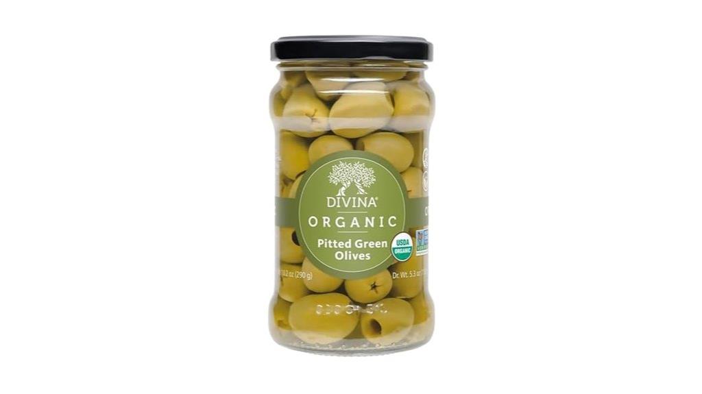 organic green olives 5 3 oz