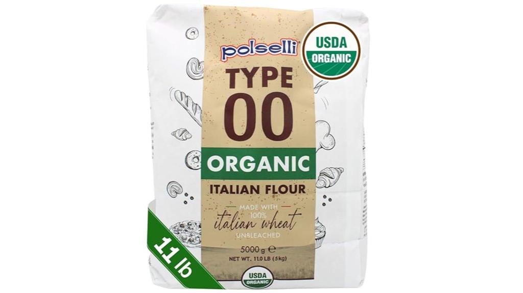 organic italian type 00 flour