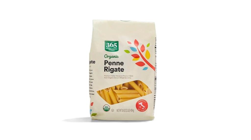 organic penne pasta