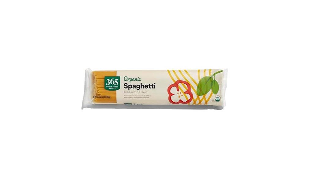 organic spaghetti 16 oz