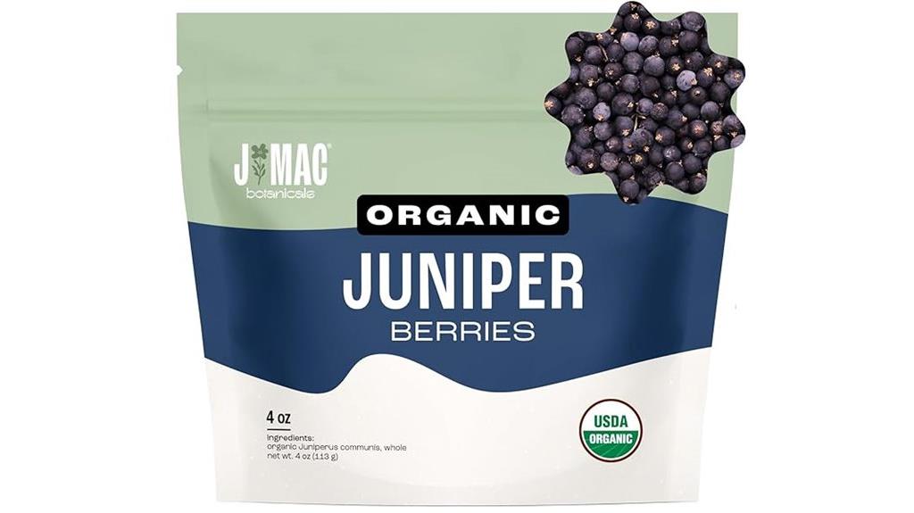 organic whole juniper berries