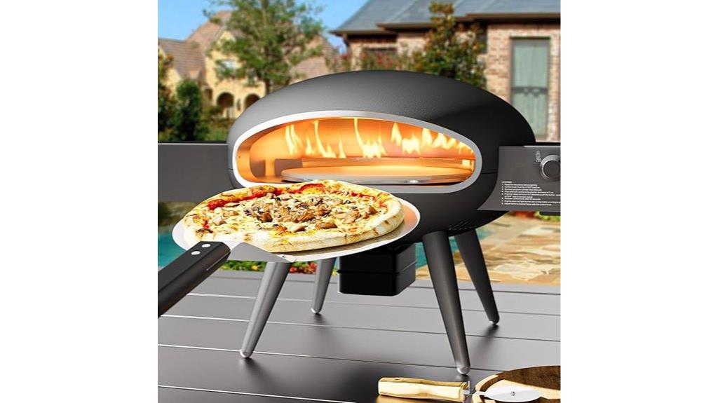 outdoor gas pizza oven