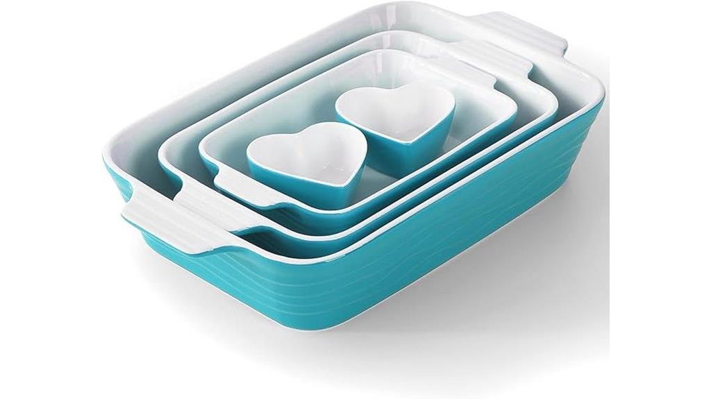 oven safe casserole baking set