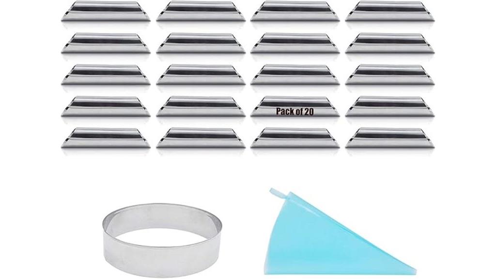 pack of twenty molds