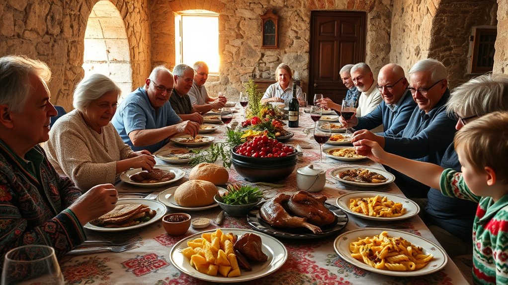 passing down sardinian recipes