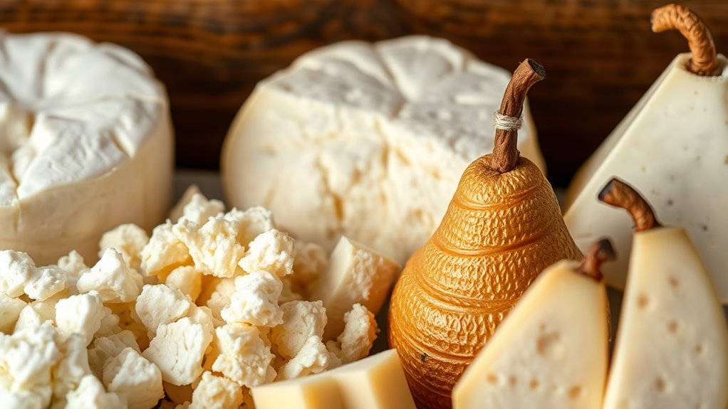 pear shaped sardinian cheese tradition