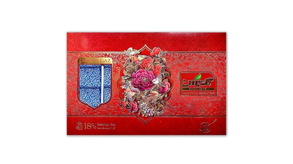persian pistachio gaz nougat