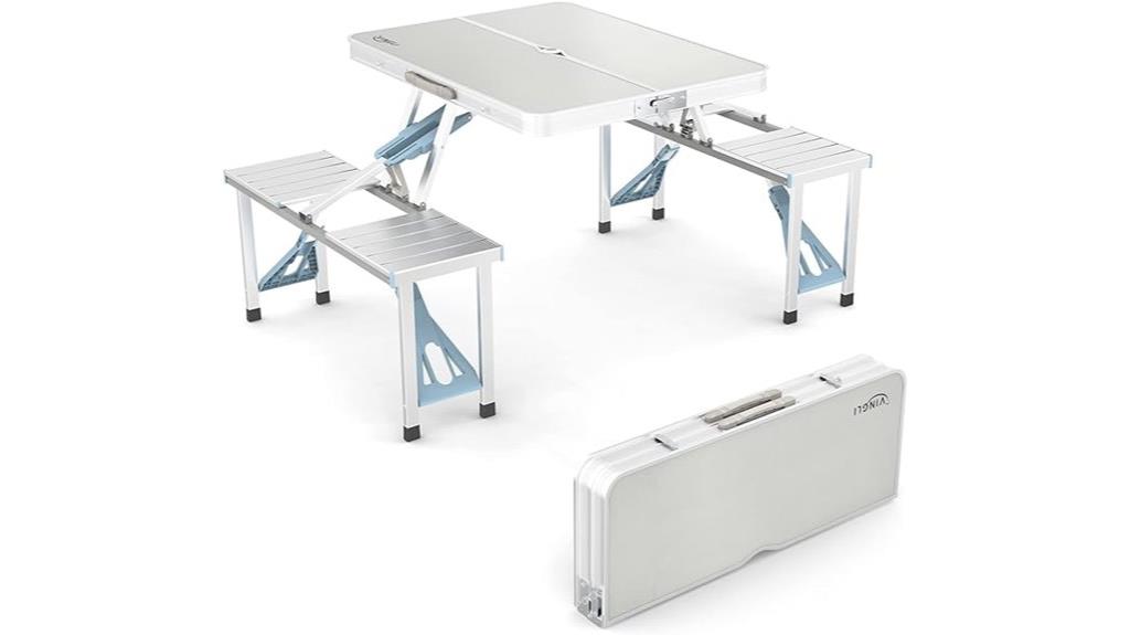 portable folding picnic table