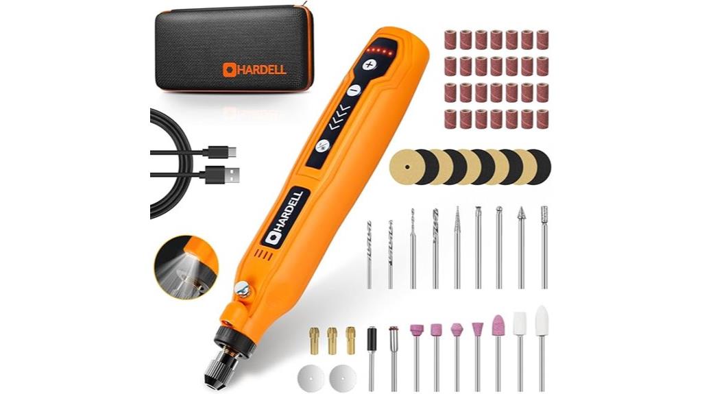 portable rotary tool kit
