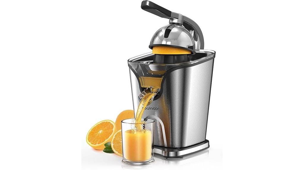 powerful 150w citrus juicer