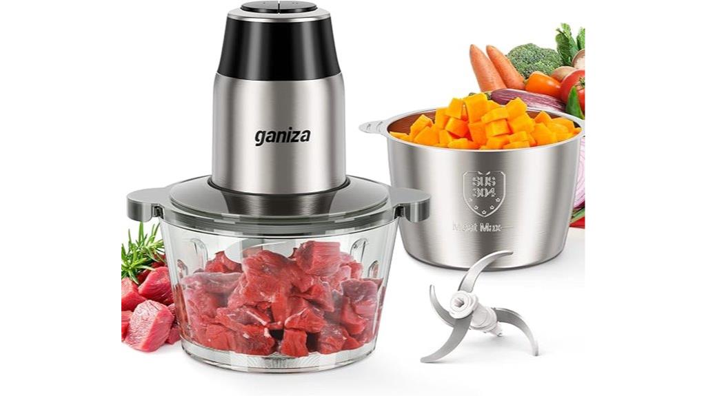 powerful meat and vegetable processor