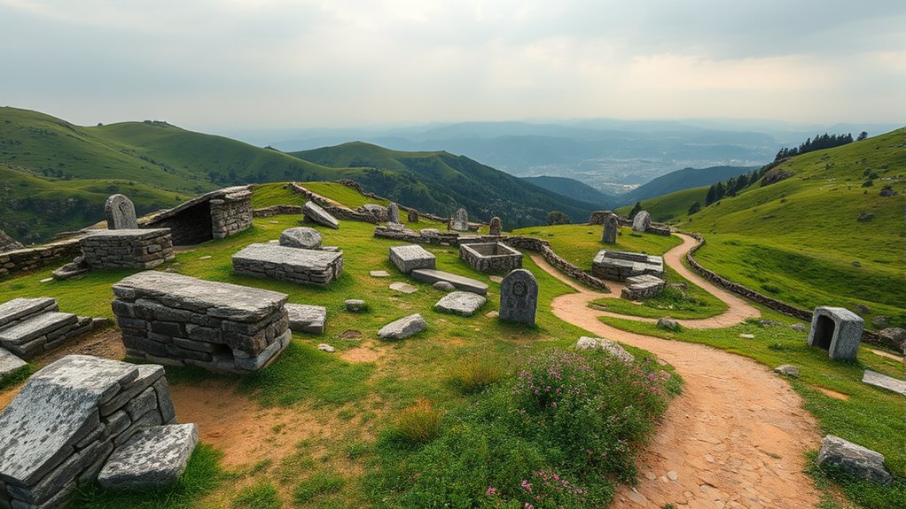 prehistoric sardinian necropolis location
