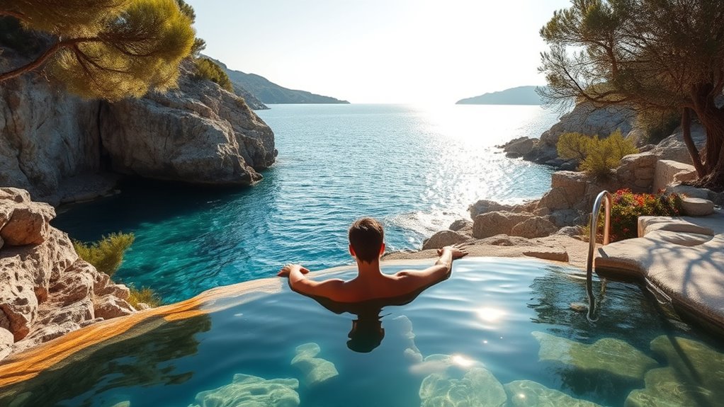 pristine mediterranean wellness environment