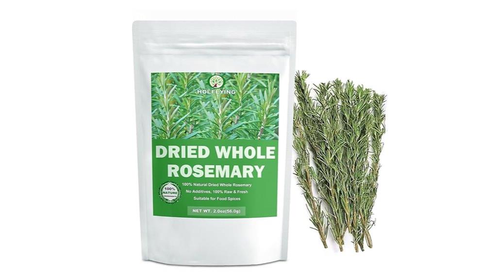 pure dried rosemary sprigs
