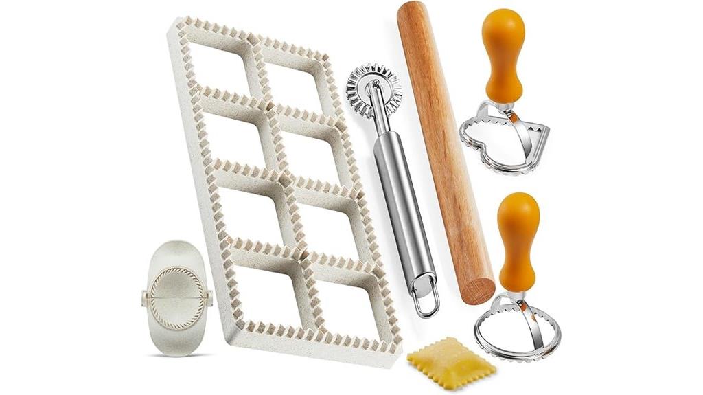 ravioli press and stamp