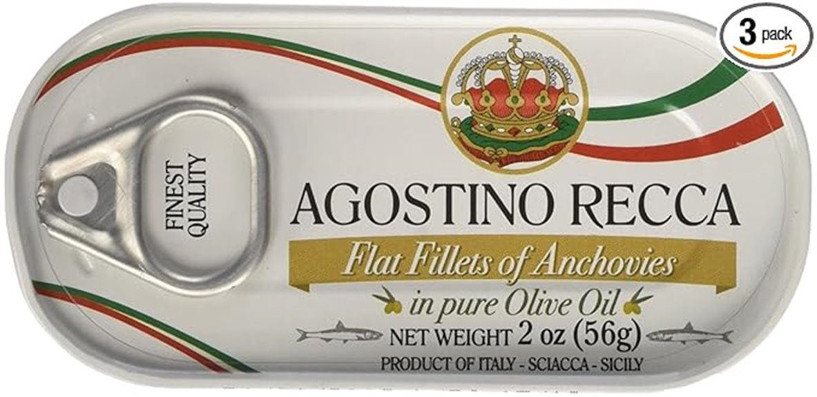 recca anchovy tins 2oz