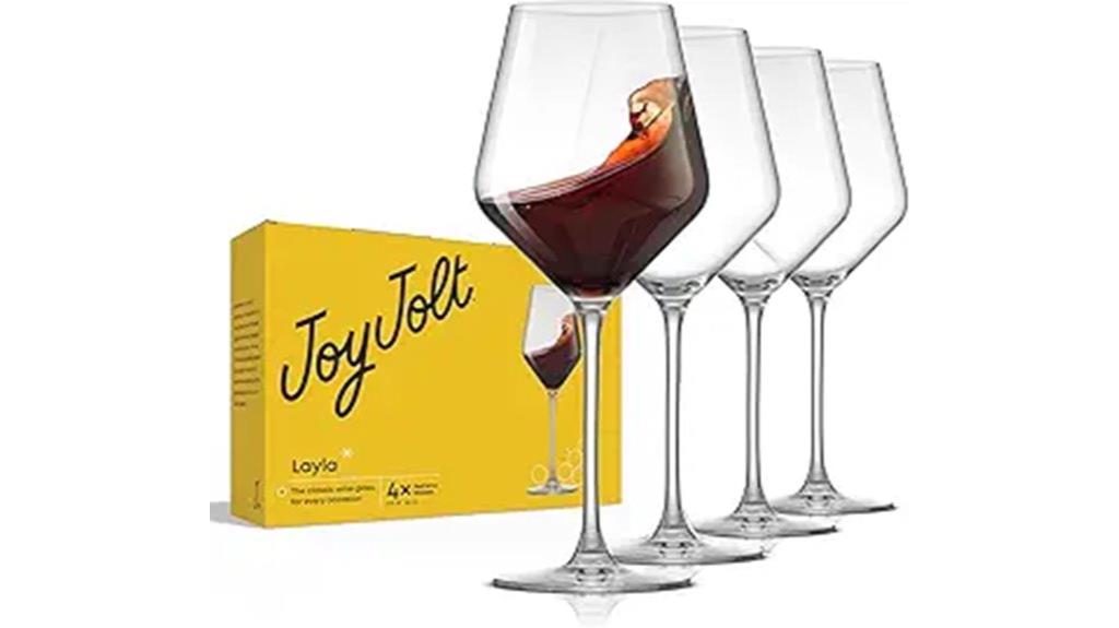 red wine glasses set