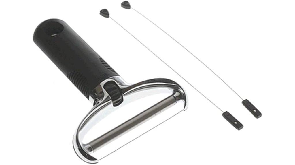 replaceable wire cheese slicer