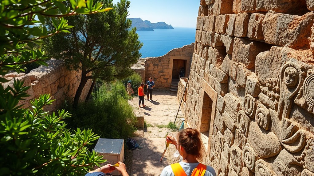 restoring sardinian heritage sites