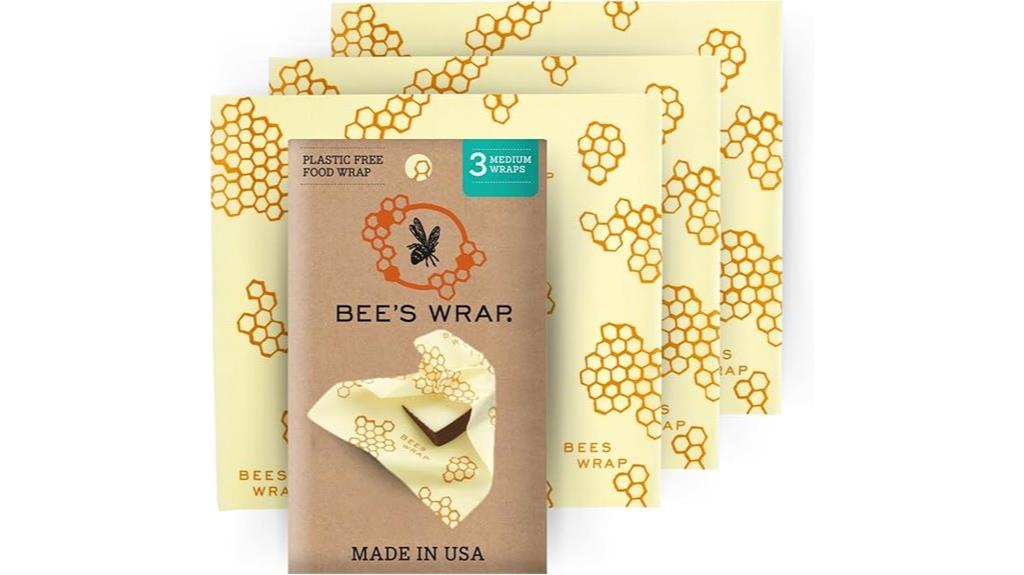 reusable beeswax food wraps